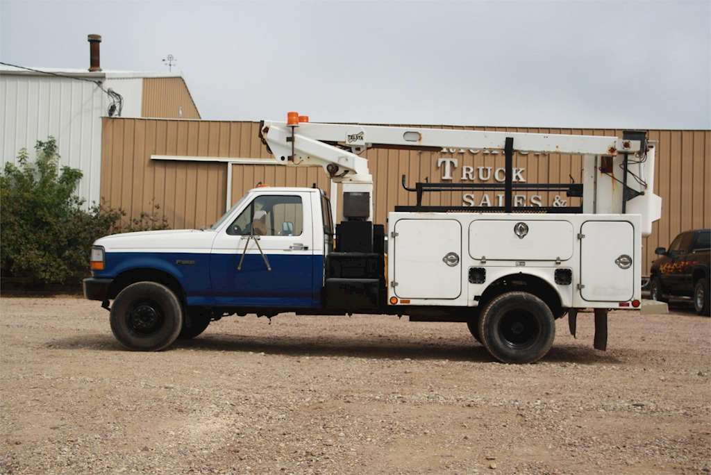 1997 Ford F450 Bucket / Boom Truck For Sale Jackson, MN F367