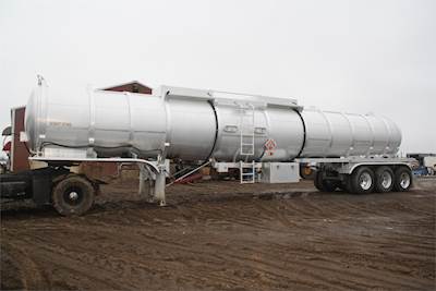 Dragon Tanker Crude Oil Tank Trailer