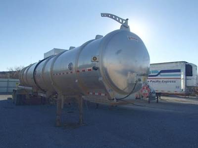 Dragon Tanker Crude Oil Tank Trailer
