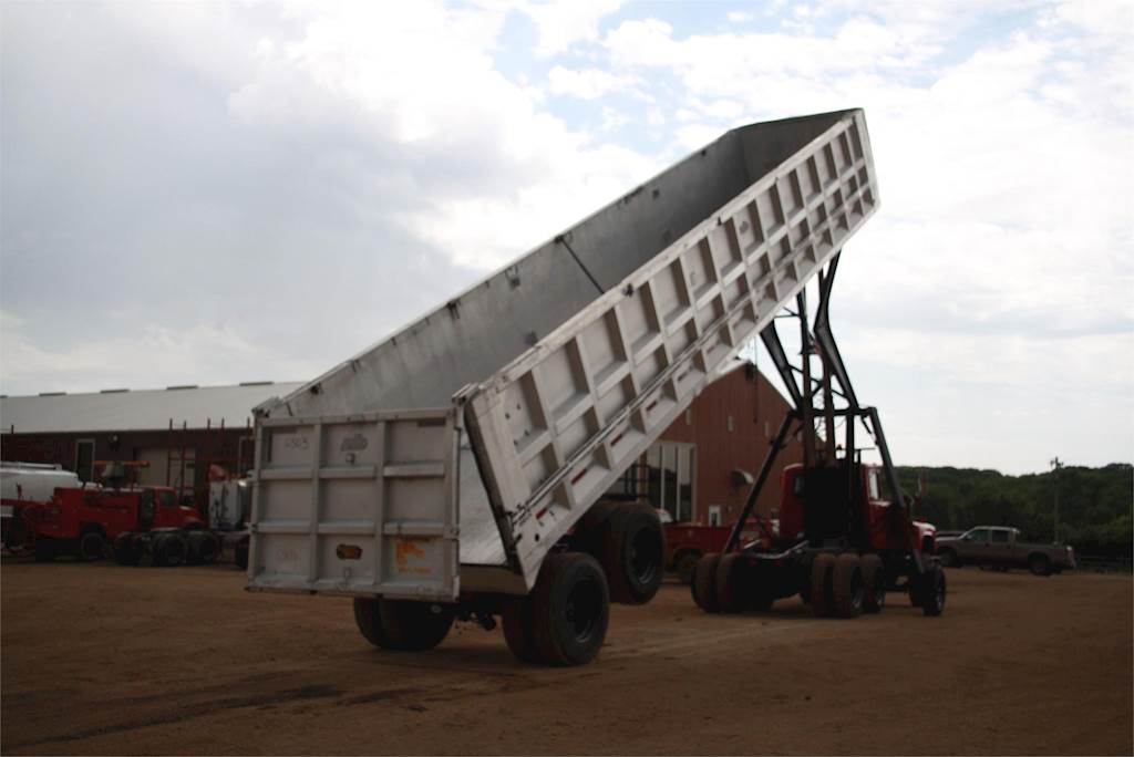 1990 Benson End Dump Semi Trailer For Sale Jackson, MN G503