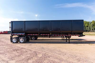 Construction Trailer Specialists (CTS) 40 ft End Dump Trailer - Tandem Axle