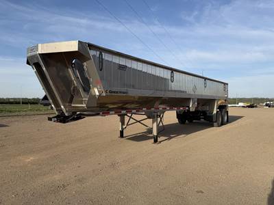 East 40' ALUMINUM FRAMELESS End Dump Trailer
