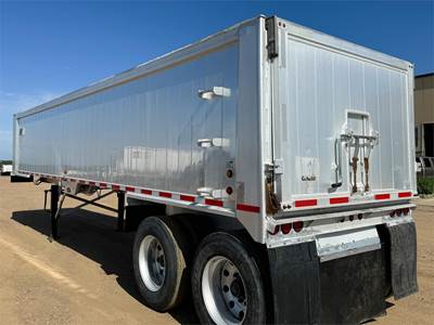 East 34 ft Frameless End Dump Trailer - Aluminum