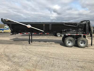Fruehauf 30' STEEL FRAMELESS End Dump Trailer