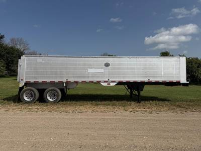 MAC 34 ft Frameless End Dump Trailer - Tandem Axle, Aluminum