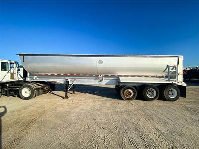 MAC 36 ft Frame End Dump Trailer - Tri Axle, Aluminum
