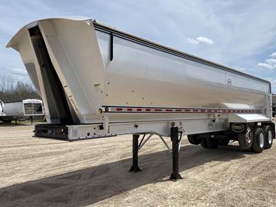 MAC 36 ft Frame End Dump Trailer - Tri Axle, Aluminum