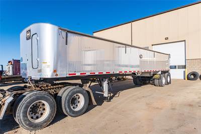 MAC 39' ALUMINUM FRAMELESS Frameless End Dump Trailer - Aluminum