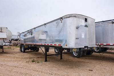MAC 39' ALUMINUM FRAMELESS Frameless End Dump Trailer - Aluminum
