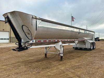 MAC 40 ft Frameless End Dump Trailer - Tandem Axle, Aluminum