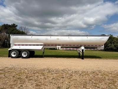 MAC 40ft End Dump Trailer - Tandem Axle, Aluminum, Air Ride