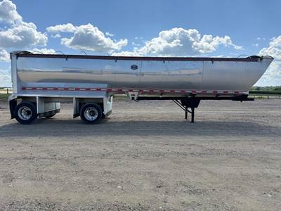 MAC ALUMINUM FRAMELESS HALF ROUND End Dump Trailer