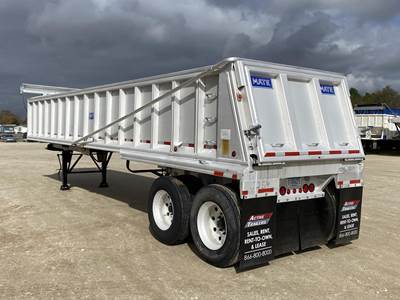 MATE 38' ALUMINUM FRAMELESS END DUMP End Dump Trailer