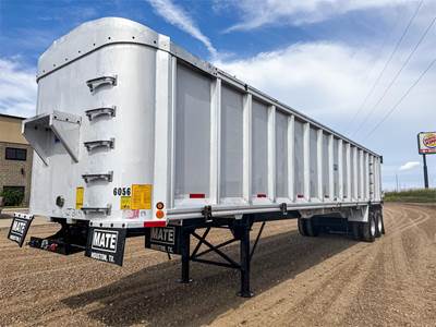 MATE 40' ALUMINUM FRAMELESS END DUMP End Dump Trailer