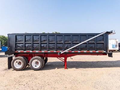 Palmer 24' STEEL FULL FRAME Frame End Dump Trailer - Steel
