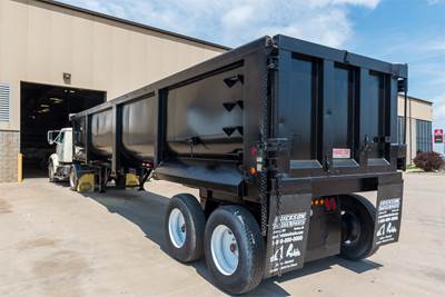 Trail King End Dump Trailer