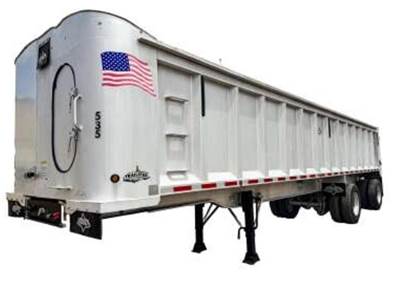 Trailstar 34 ft End Dump Trailer - Tandem Axle, Aluminum, Flex Air