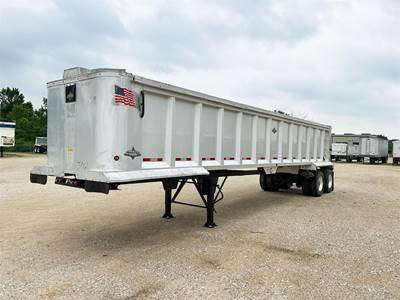 Trailstar 39' ALUMINUM FRAMELESS END DUMP Frameless End Dump Trailer - Aluminum