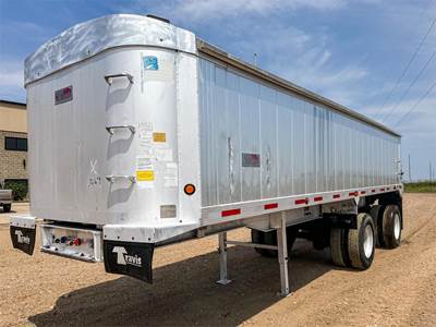 Travis 28' ALUMINUM FULL FRAME END DUMP Frame End Dump Trailer - Aluminum