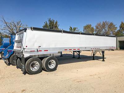 Vantage 39 ft Frameless End Dump Trailer - Aluminum