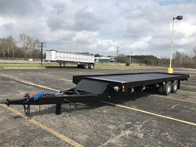 1994 G & H 37ft Steel Flatbed Trailer
