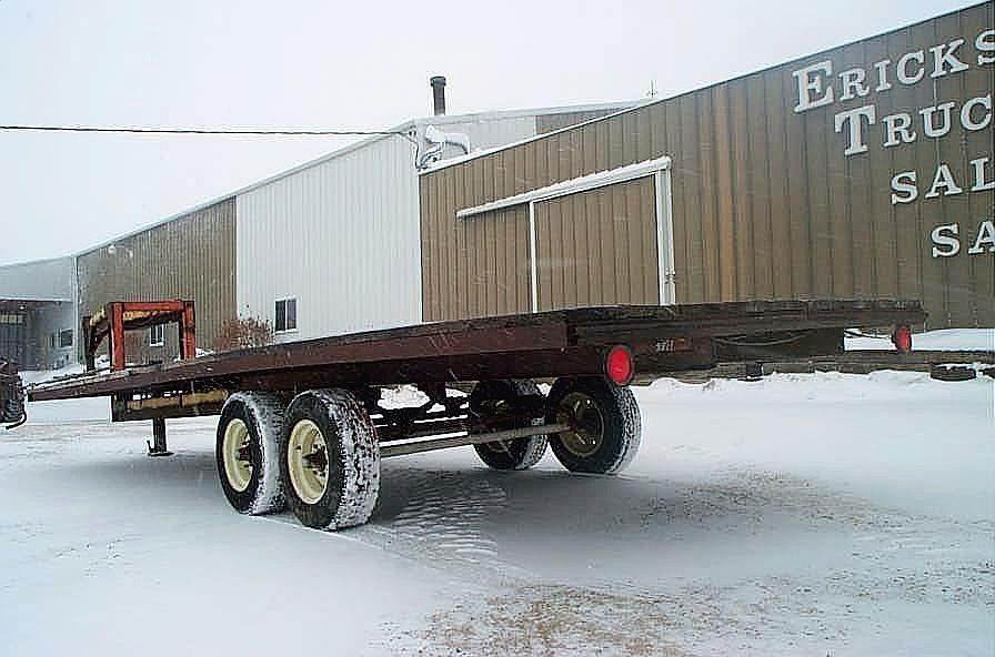 2001 Homemade Flatbed Trailer For Sale Jackson, MN 8899