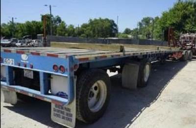 Lufkin 45ft Flatbed Trailer - Fixed Spread Axle