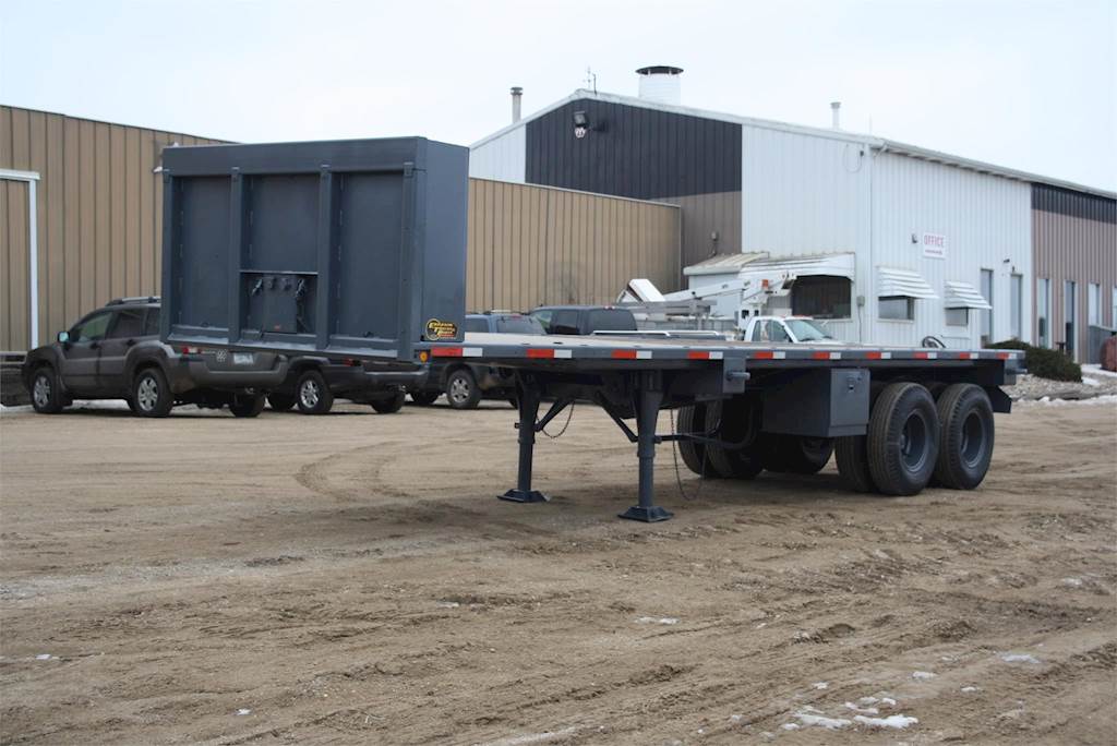1983 Military Flatbed Trailer For Sale Jackson, MN G585