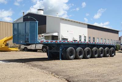 OBRECHT Flatbed Trailer