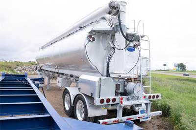 HENSLEY FABRICATING 42' BULK FEED AUGER Hopper / Grain Trailer