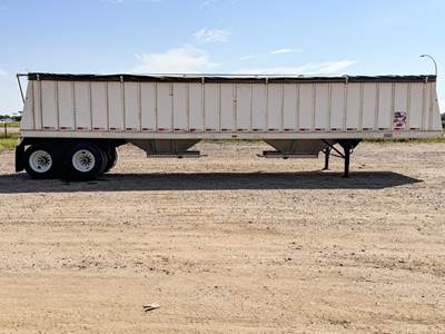 Merritt 42x96 Aluminum Hopper / Grain Trailer - Air Ride