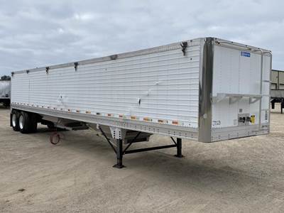 Stoughton 42x96 Aluminum Hopper / Grain Trailer - Air Ride