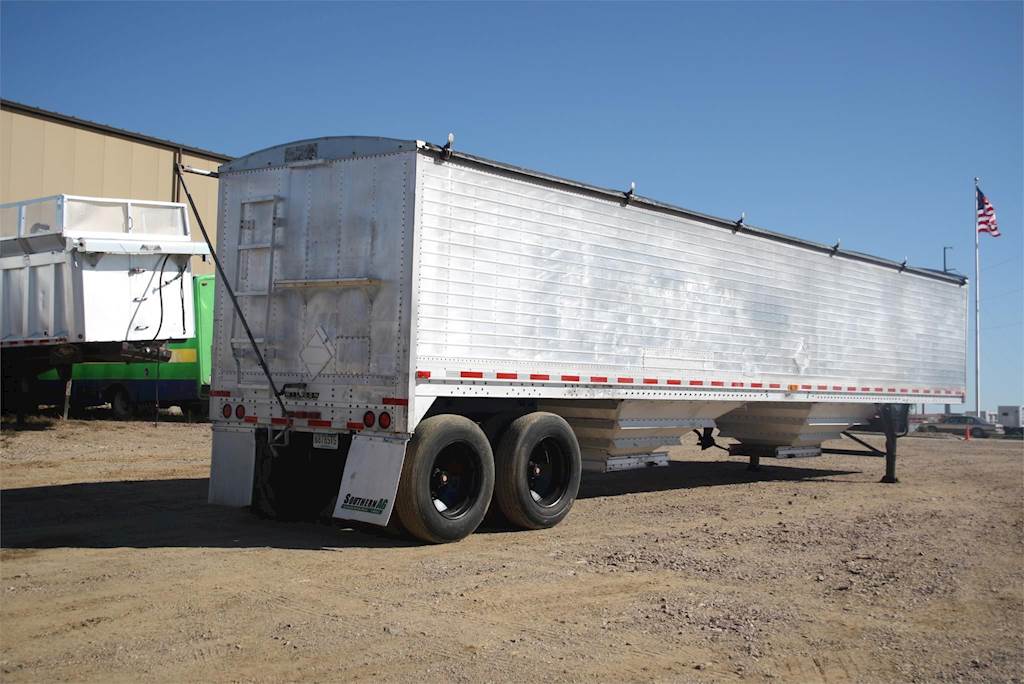 1991 Wilson Hopper / Grain Trailer For Sale Jackson, MN H066