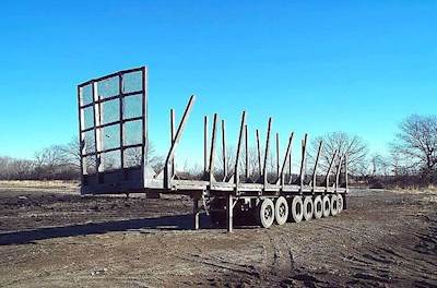 1982 Asse Log Trailer