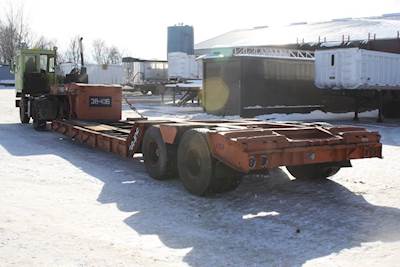 Schertzer Lowboy Trailer