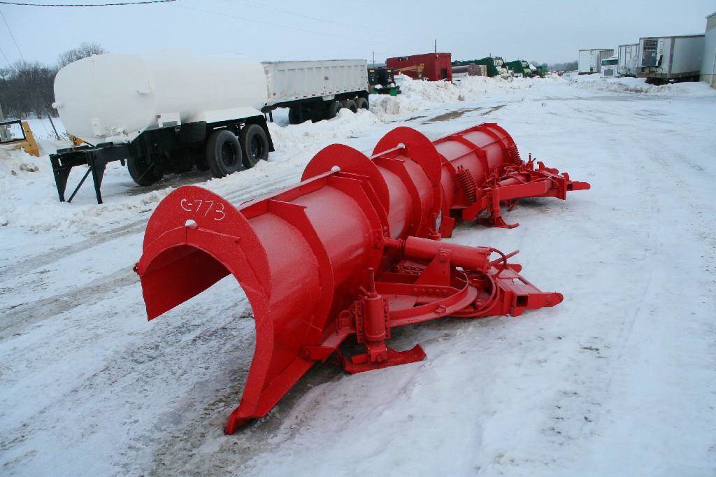 11' Hydro Turn Snow Plow48" Tall With Dual Cylinder Power AngleEquipped With For Sale