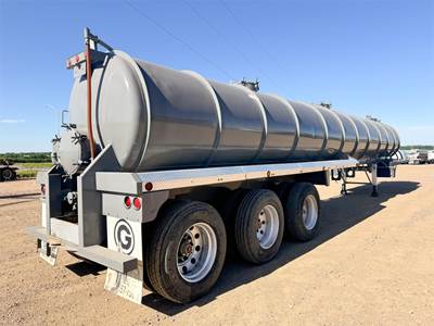 Galyean STEEL 185 BBL VAC TANKER Vacuum Tank Trailer