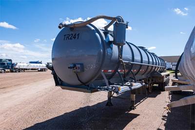 Galyean STEEL 185 BBL VAC TANKER Vacuum Tank Trailer