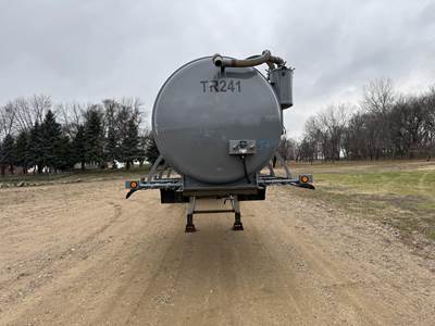 Galyean STEEL 185 BBL VAC TANKER Vacuum Tank Trailer