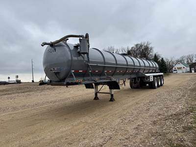 Galyean STEEL 185 BBL VAC TANKER Vacuum Tank Trailer