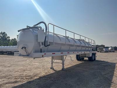 Jack County Tank S 130 BBL VAC TANKER Vacuum Tank Trailer