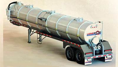 LONESTAR TRAILER & BODY 140 BBL VAC TANKER - SPRING RIDE Vacuum Tank Trailer