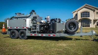 LONESTAR TRAILER & BODY VACX60HP Vacuum Tank Trailer