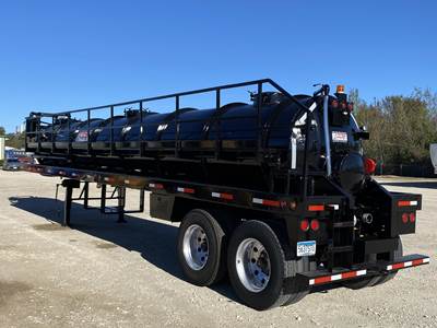 MAJONA STEEL Tandem Axle Steel Vacuum Tank Trailer