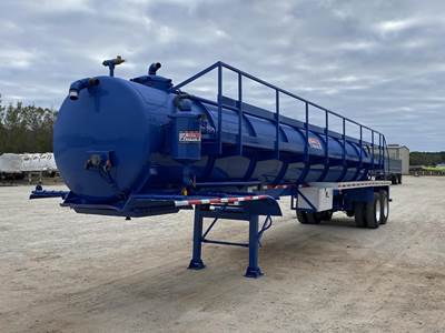 Troxell 130 BBL VAC TANKER Vacuum Tank Trailer