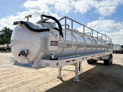 Troxell STEEL 130 BBL VAC TANKER Vacuum Tank Trailer