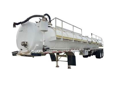 Troxell STEEL 140 BBL VAC TANKER Vacuum Tank Trailer