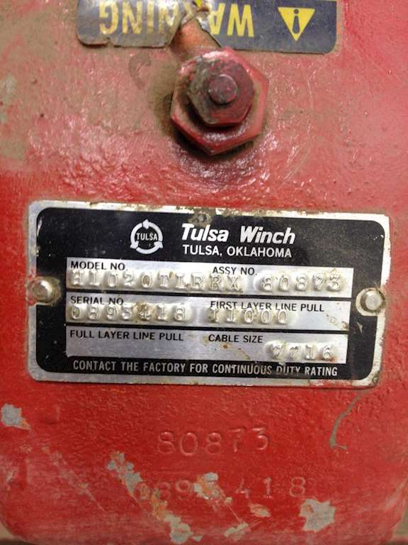 Tulsa Ford Dealers >> Tulsa H10 Winch for a 1994 Ford LN8000 For Sale | Jackson, MN | 19259 | MyLittleSalesman.com Tulsa Ford Dealers >> Tulsa H10 Winch for a 1994 Ford LN8000 For Sale | Jackson, MN | 19259 | MyLittleSalesman.com