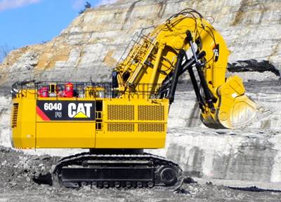 2014 Caterpillar 6040 Front Shovel Excavator