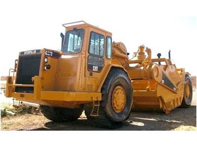 1989 Caterpillar 637E Scrapers - 2 Available